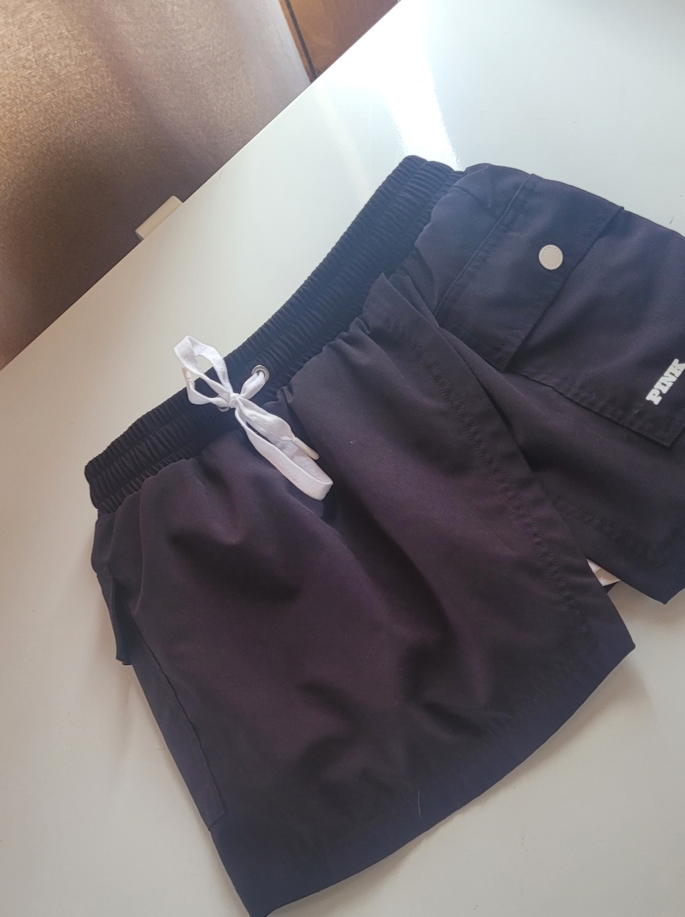 Victoria's Secret PINK Black and White Sport Skort